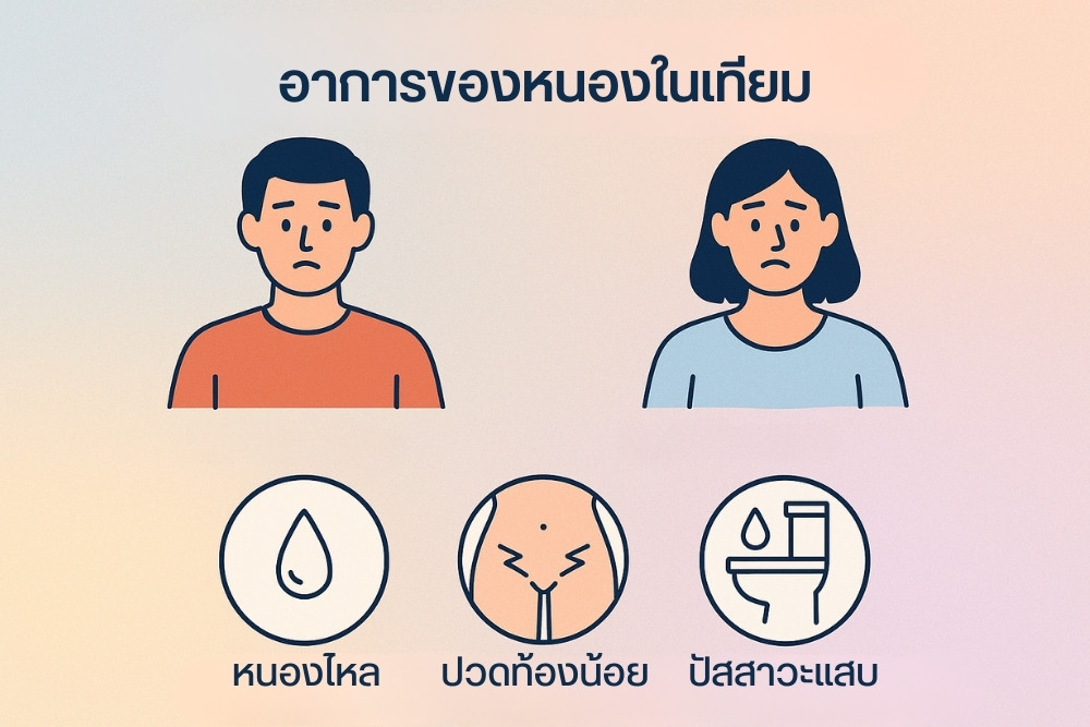 อาการก่อน รักษาหนองในเทียม อย่างถูกต้อง