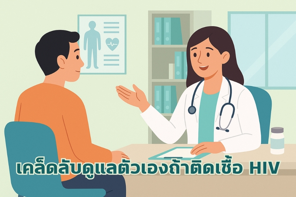 เคล็ดลับดูแลตัวเองถ้า ติดเชื้อ HIV