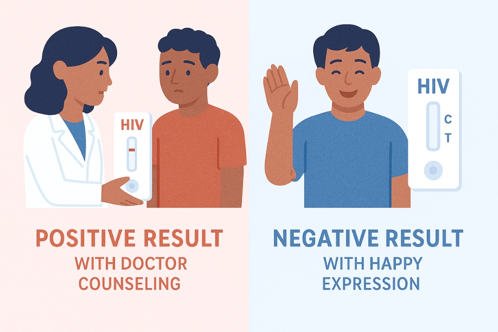 ความแม่นยำของการ ตรวจเอดส์รู้ผลทันที